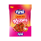 Golosinas Crunchy Kisses Passion Fini Golosinas - Cereza ácida - Caja 12 bolsas de 75 g