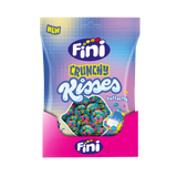 Golosinas Crunchy Kisses Butterfly Fini Golosinas - Frambuesa - Caja 12 bolsas de 75 g