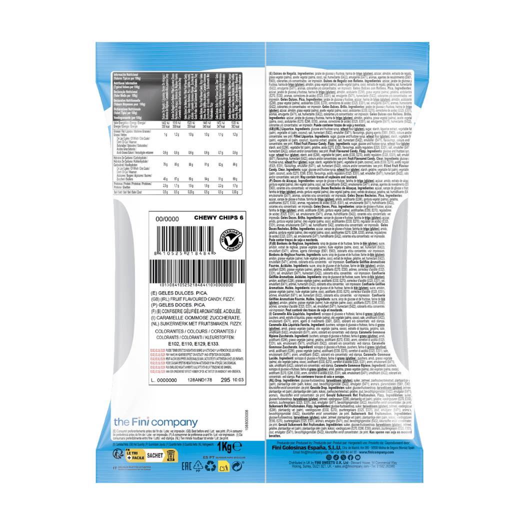 Chewy Chip Bolsa 1 kg - Fini Golosinas