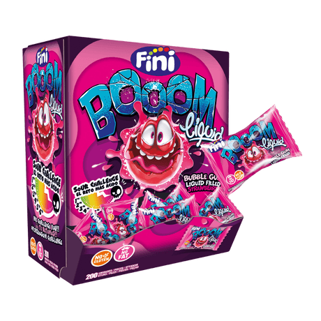 Chicle Fini Booom Estuche 200 unidades envueltas - Fini Golosinas