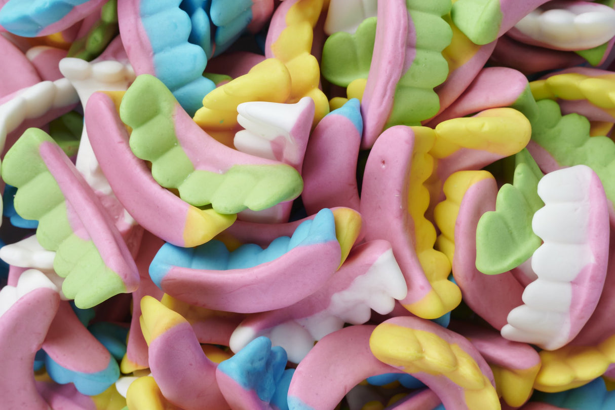 Dentadura Foam Bolsa 1 kg - Fini Golosinas