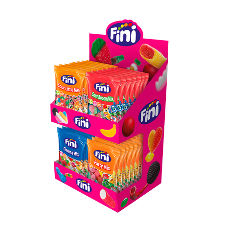Expositor Fini Mix Golosinas 30 bolsitas de 90 g - Fini Golosinas