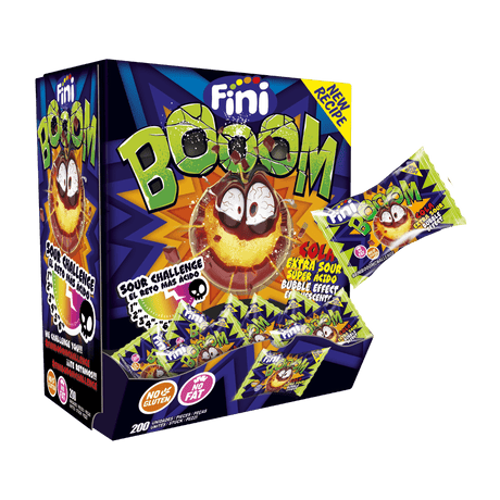 Fini Booom Cola Estuche 200 unidades - Fini Golosinas