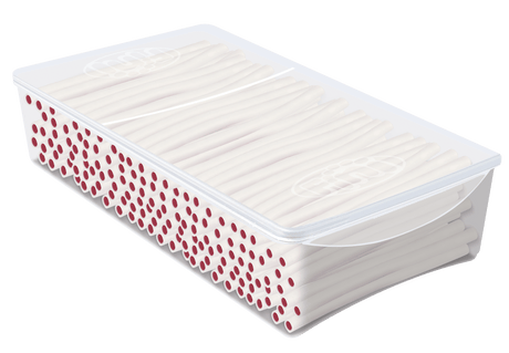 Finipalo Nata Relleno Fresa Tarro 200 unidades - Fini Golosinas