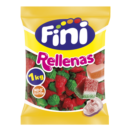 Fresa Salvaje Rellenas Bolsa 1 kg - Fini Golosinas