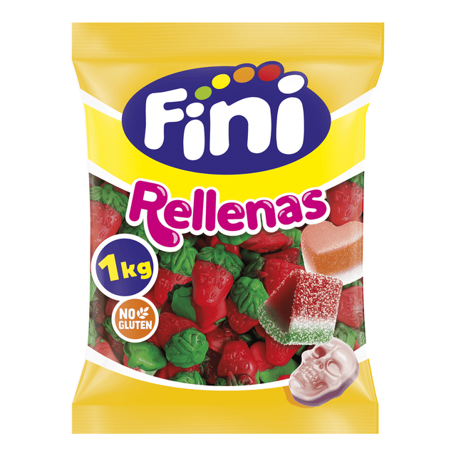 Fresa Salvaje Rellenas Bolsa 1 kg - Fini Golosinas