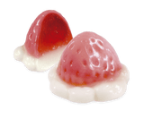 Fresón con Nata Rellenas Bolsa 1 kg - Fini Golosinas