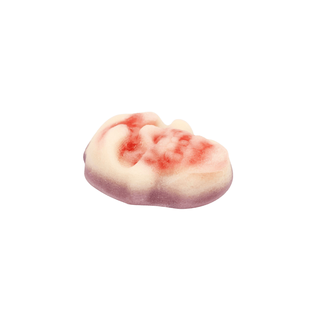 Golosinas Calavera Rellena Fini Golosinas - Fresa y nata - Bolsa 1 kg - Fini Golosinas