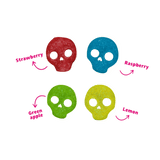 Golosinas Calavera Súper Ácidas Fini Golosinas - Fresa, frambuesa, manzana y limón - Bolsa 1 kg - Fini Golosinas