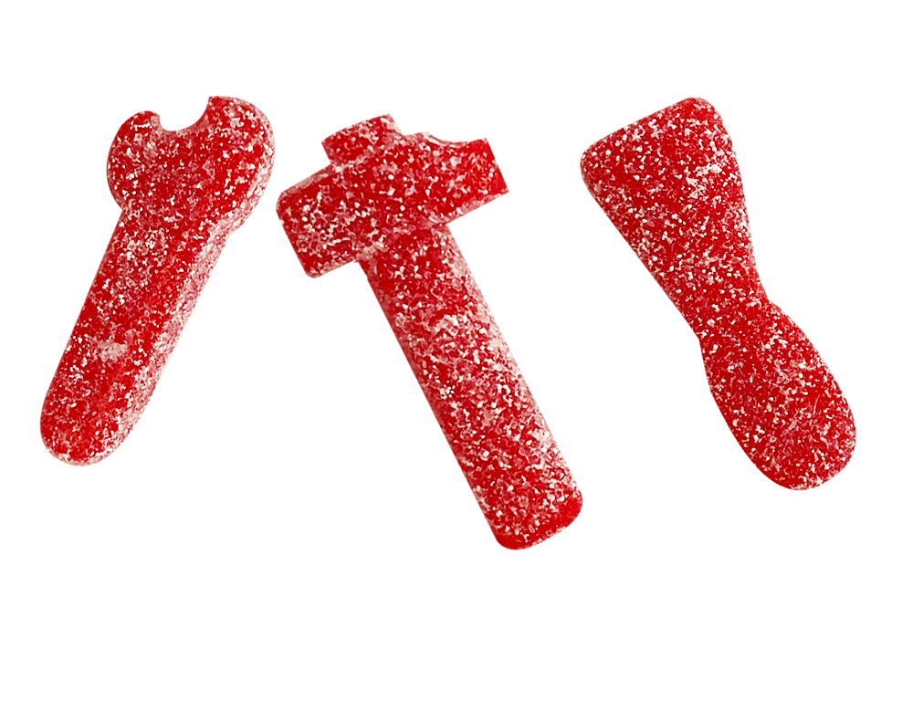 Herramientas Súper Ácida Fresa Bolsa 1 kg - Fini Golosinas