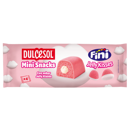 Mini Snack Jelly Kisses Fini Golosinas y Dulcesol - Pack 4 - Fini Golosinas