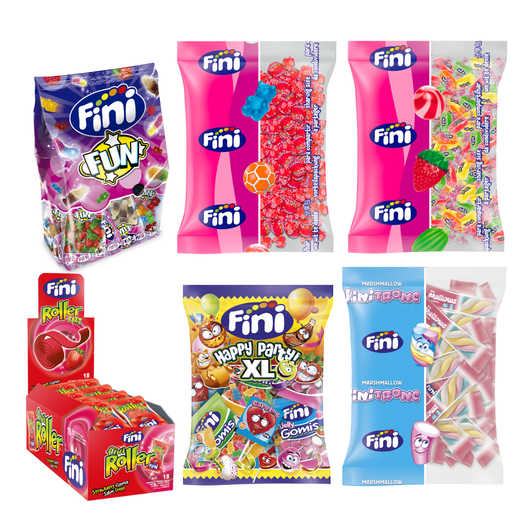 Pack Chuches Envueltas Individualmente Fini - Fini Golosinas