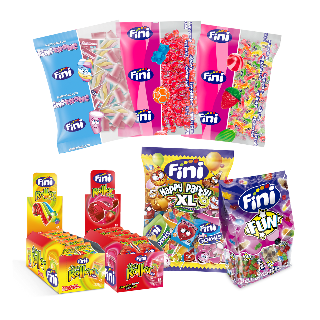 Pack Chuches Envueltas Individualmente Fini - Fini Golosinas