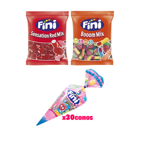 Pack Conos + Mesa de Chuches Comunión - 30 - 40 personas - Fini Golosinas