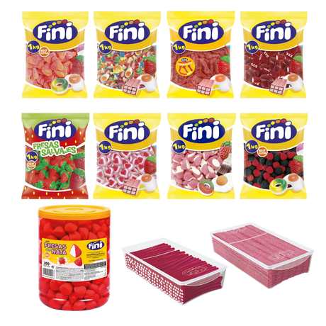 Pack Mesa de Chuches 100 personas - Fini Golosinas