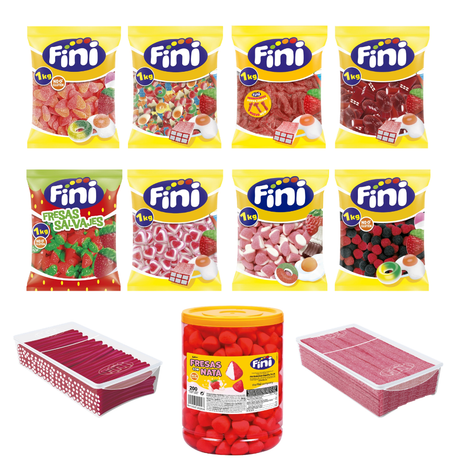 Pack Mesa de Chuches 100 personas - Fini Golosinas
