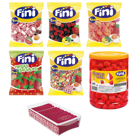 Pack Mesa de Chuches 60 personas - Fini Golosinas