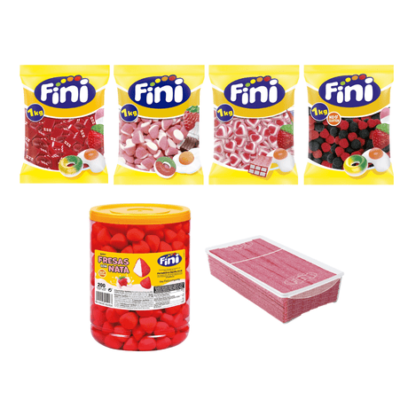 Pack Mesa de Chuches Comunión Clásica - 60 personas - Fini Golosinas