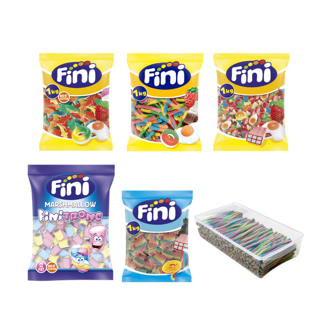 Pack Mesa de Chuches Comunión Colorida - 60 personas - Fini Golosinas