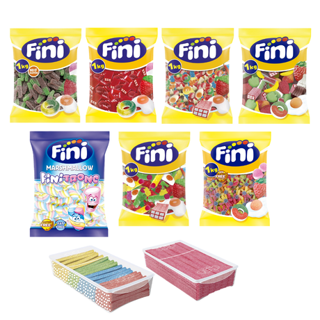 Pack Mesa de Chuches Comunión Mix - 80 personas - Fini Golosinas