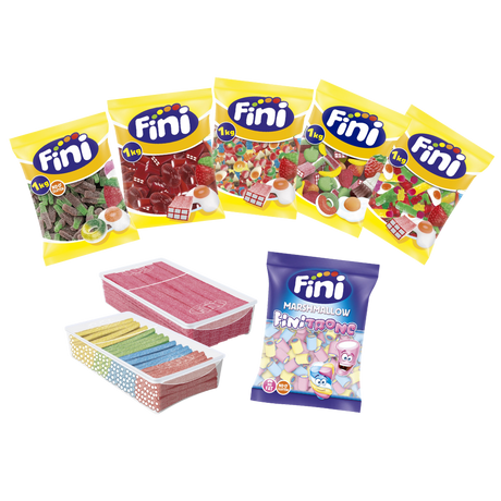 Pack Mesa de Chuches Comunión Mix - 80 personas - Fini Golosinas