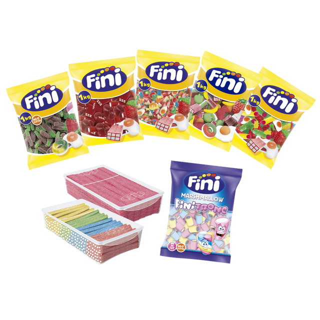 Pack Mesa de Chuches Comunión Mix - 80 personas - Fini Golosinas