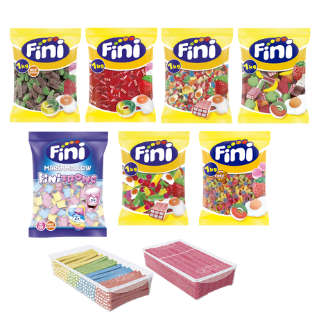 Pack Mesa de Chuches Comunión Mix - 80 personas - Fini Golosinas