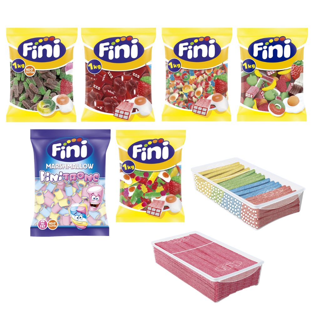 Pack Mesa de Chuches Comunión Mix - 80 personas - Fini Golosinas