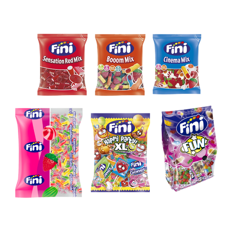 Pack Piñata y mesa de Chuches Cumpleaños - 30 personas - Fini Golosinas