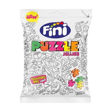 Puzzle Golosinas Fini Caja 12 bolsitas de 90g - Fini Golosinas