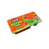 Regaliz Dipping Tubes Fini Golosinas - Fresa y melón - Estuche 12 uds - Fini Golosinas