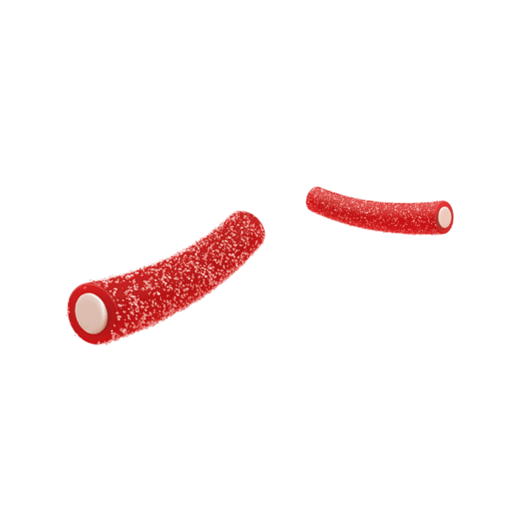 Regaliz Dipping Tubes Fini Golosinas - Fresa y melón - Estuche 12 uds - Fini Golosinas