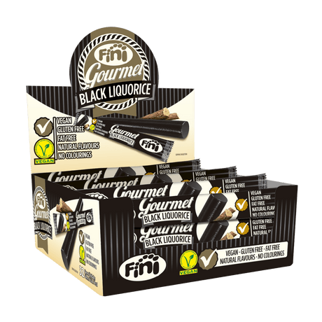 Regaliz Negro Fini Gourmet Caja 32 unidades - Fini Golosinas
