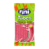 Regaliz Tubes Xtreme Sour Fini Golosinas - Fresa y melón - Caja 12 bolsas de 90 g - Fini Golosinas