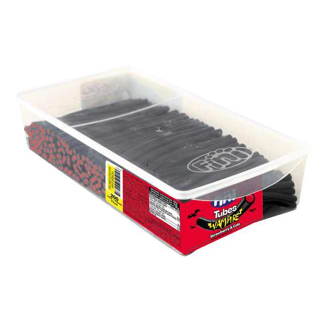 Regaliz Vampiro Chuches Halloween - Fini Golosinas - Fresa y cola - Tarro 200 uds - Fini Golosinas