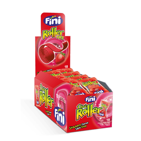 Roller Fresa estuche 18 unidades - Fini Golosinas