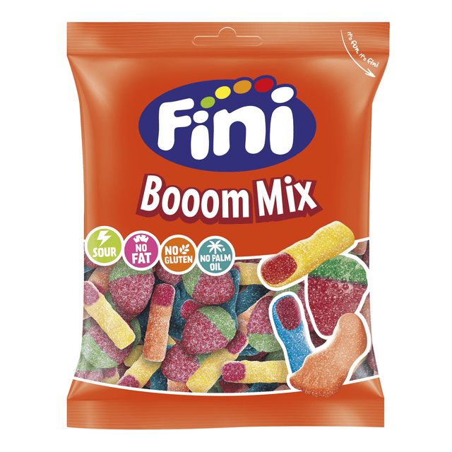 Sour Booom Mix Bolsa 500g - Fini Golosinas