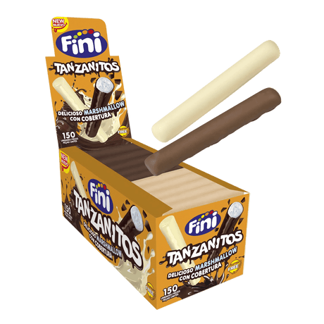 Tanzanitos Nubes Fini Choco y Nata 150 unidades - Fini Golosinas