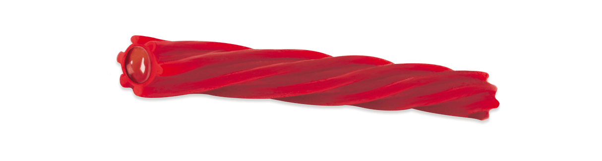 Torcidas Rellenas Fresa Tarro 60 unidades - Fini Golosinas