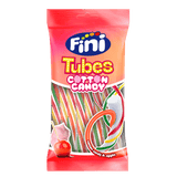 Tubes Cotton Candy 12 bolsas de 80g - Fini Golosinas