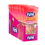 Tubes Cotton Candy 12 bolsas de 80g - Fini Golosinas