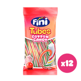 Tubes Cotton Candy 12 bolsas de 80g - Fini Golosinas